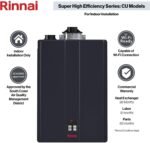 Rinnai CU199iP 11 GPM Indoor Commercial Liquid Propane LP Condensing Tankless Water Heater New - Image 2