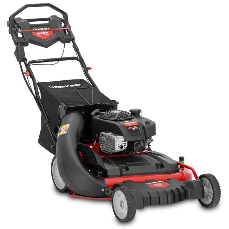 Troy-Bilt-TBWC28T-28-Inch-3-in-1-Self-Propelled-RWD-Gas-Lawn-Mower-—-195cc-OHV-InStep-Variable-Speed-1.jpg Troy-Bilt TBWC28T 28-Inch 3-in-1 Self-Propelled RWD Gas Lawn Mower — 195cc OHV, InStep Variable Speed - Image 1