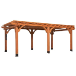 Beaumont 20×12 Cedar Wood Pergola by Backyard Discovery
