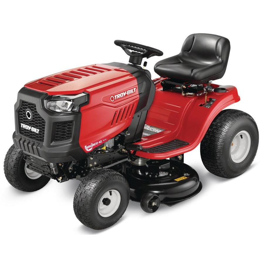 troy-bilt-bronco-42-42-inch-19-hp-briggs-stratton-automatic-drive-riding-tractor-1.png Troy-Bilt Bronco 42 — 42-inch 19 HP Briggs & Stratton Automatic Drive Riding Tractor - Image 1