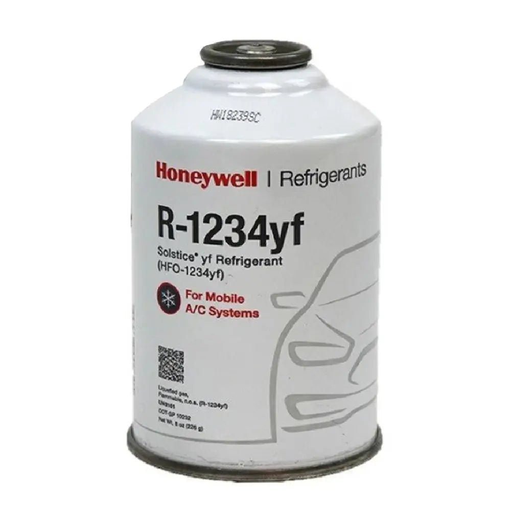 Honeywell_R-1234yf_Refrigerant_Can_Front_View.jpg R-1234yf Refrigerant – 8oz Self-Sealing Can, MVAC Use – UK Stock - Image 1