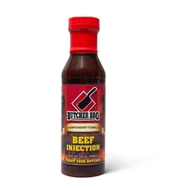 butcher-bbq-liquid-beef-injection-12-oz-marinades-grilling-sauces-55033329221909.jpg Butcher BBQ Liquid Beef Injection, 12 oz. - Image 1