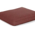 Casual Cushion Dining Seat Cushion in Enrich Ruby