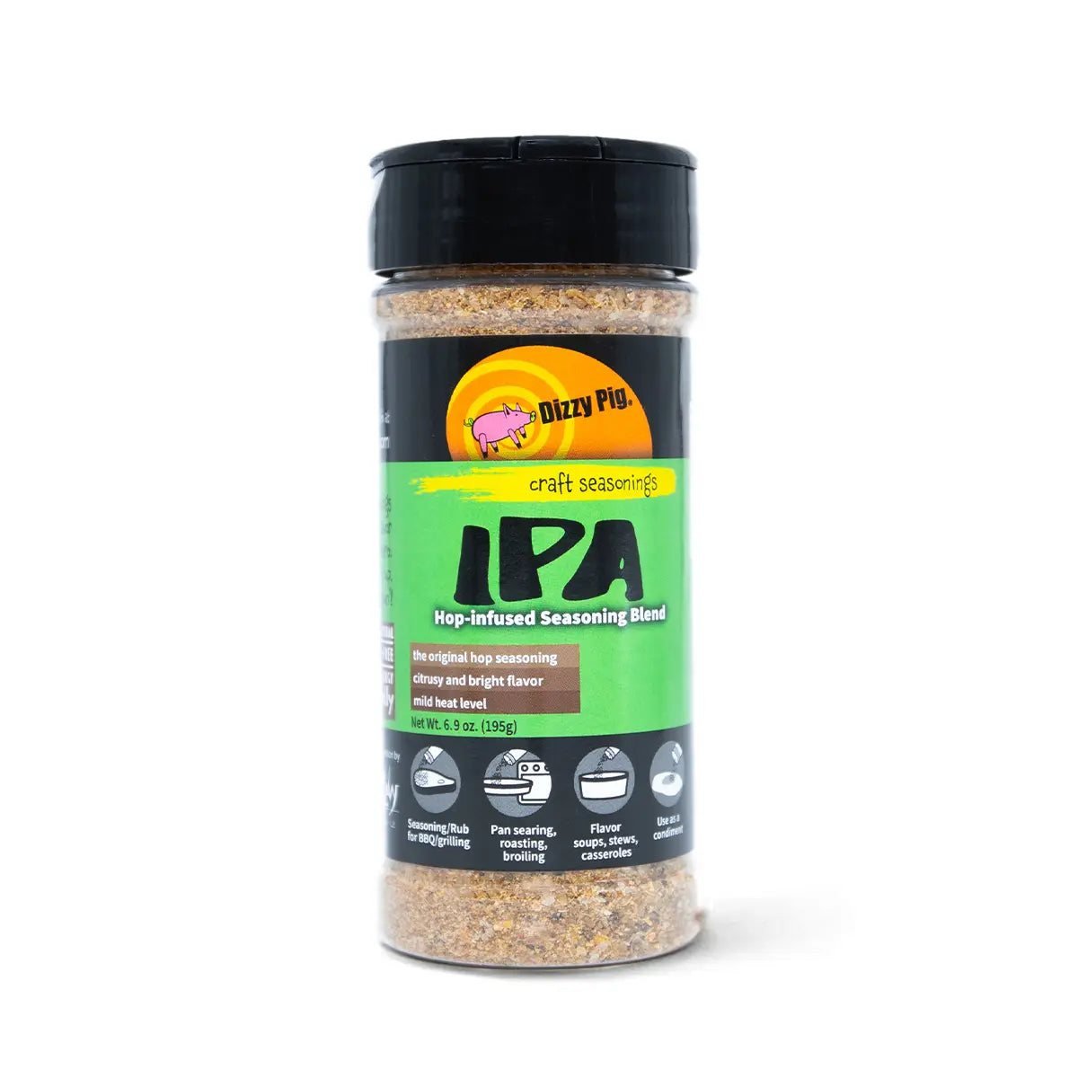 dizzy-pig-ipa-bbq-seasoning-6-9oz-seasonings-spices-54995642908949.jpg Dizzy Pig IPA BBQ Seasoning, 6.9oz - Image 1