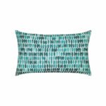Elaine Smith Thumbprint Aruba Lumbar Pillow