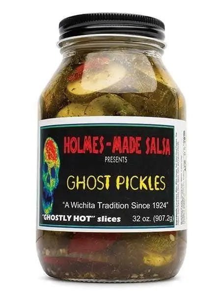 holmes-made-ghost-pepper-pickles-pickled-fruits-vegetables-55041963524373.jpg Holmes Made Ghost Pepper Pickles - Image 1