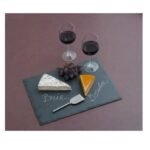 JK Adams Charcoal Slate Cheese Server – 16″ x 12″