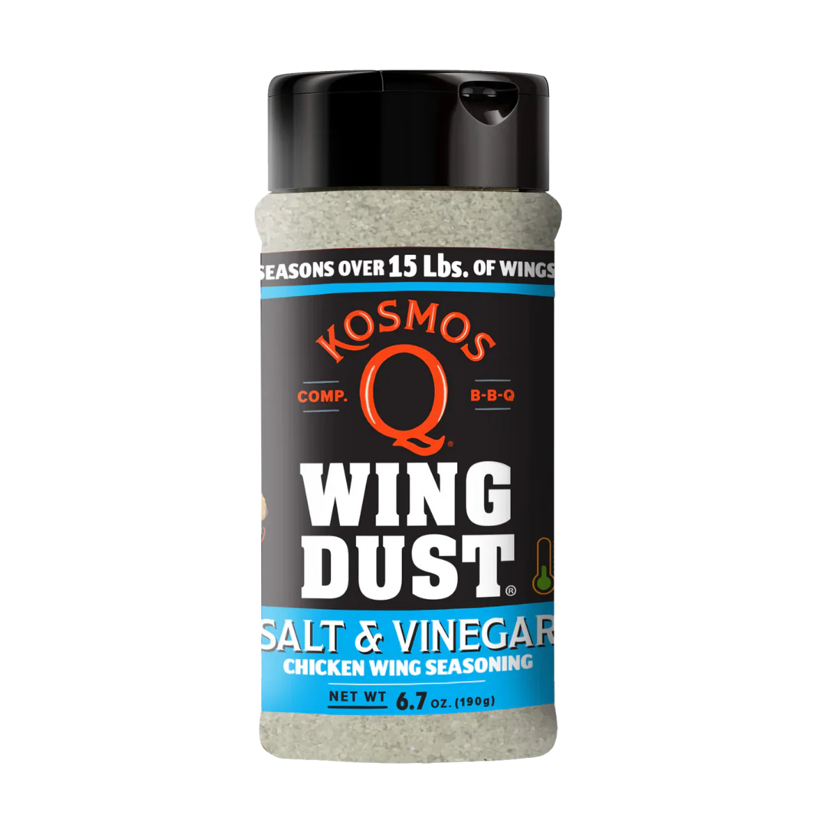 kosmos-q-salt-vinegar-wing-dust-seasonings-spices-1248229593.png Kosmos Q Salt & Vinegar Wing Dust, 8oz - Image 1