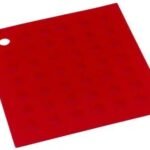 Lamson HotSpot Red 7×7 Silicone Potholder and Trivet