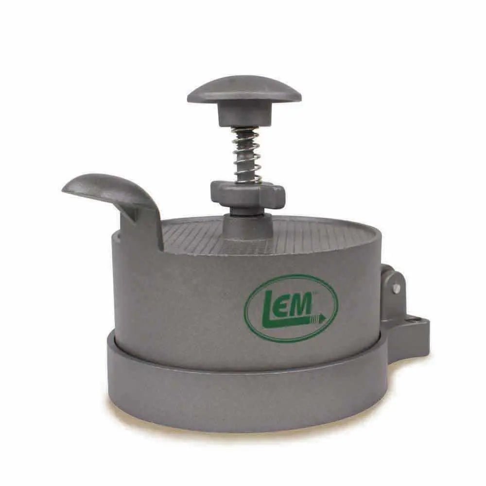lem-spring-loaded-burger-press-kitchen-tools-utensils-55049575006485.jpg LEM Spring Loaded Burger Press - Image 1