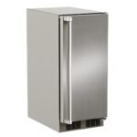Marvel 15″ Outdoor Built-in All Refrigerator, Solid Stainless Steel Door with Lock, Reversible Hinge