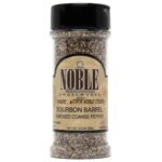 Noble Saltworks Bourbon Barrel Smoked Coarse Pepper, 3.4oz
