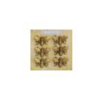Pewter Bee Magnets on Card – Set of 6