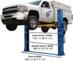  Atlas Automotive Equipment Atlas Equipment BP10000X Commercial Grade Baseplate 10 000 Lb. Capacity 2-Post Lift - Image 6