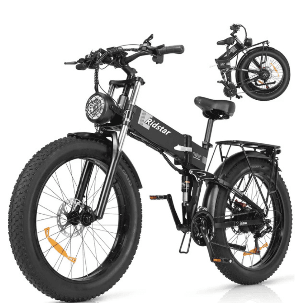 pop-product-141-image-1.png Ridstar DC26 2000W Folding Fat Tire Mountain Electric Bike - Image 1