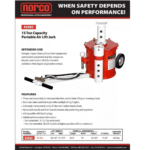 15 Ton Portable Air Lift Jack - Image 3
