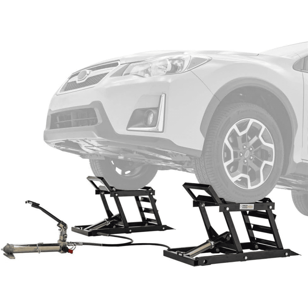 pop-product-190-image-1.png Black Widow Hydraulic Underbody Access Car Lift with Ramp – 3,000 LB. Capacity per Pair - Image 1