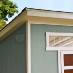 Olympia Do-it Yourself 10 ft. W x 7.5 ft. D Manufactured Wood Storage Shed - Image 5