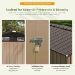 Patiowell 10×8 Shed with Windows - Image 4