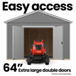 Rookwood 10 ft. W x 10 ft. D Wood Storage Shed With Floor - Image 6