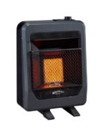 Bluegrass Living Natural Gas Vent Free Infrared Gas Space Heater With Base Feet – 10,000 BTU, T-Stat Control – Model# B10TNIR-B - Image 4
