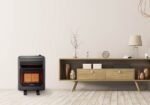 Bluegrass Living Natural Gas Vent Free Infrared Gas Space Heater With Blower and Base Feet – 20,000 BTU, T-Stat Control – Model# B20TNIR-BB - Image 4