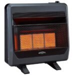 Bluegrass Living Natural Gas Vent Free Infrared Gas Space Heater With Blower and Base Feet – 30,000 BTU, T-Stat Control – Model# B30TNIR-BB - Image 5