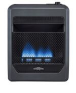Bluegrass Living Propane Gas Vent Free Blue Flame Gas Space Heater With Blower and Base Feet – 20,000 BTU, T-Stat Control – Model# B20TPB-BB - Image 5