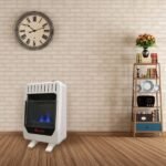 Factory Reconditioned Blue Flame Gas Heater – 10,000 BTU, Dual Fuel – Model# BF10M-B-R - Image 4