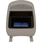 ProCom Reconditioned Dual Fuel Ventless Blue Flame Heater – 20,000 BTU, T-Stat Control – Model# MD200TBF-R