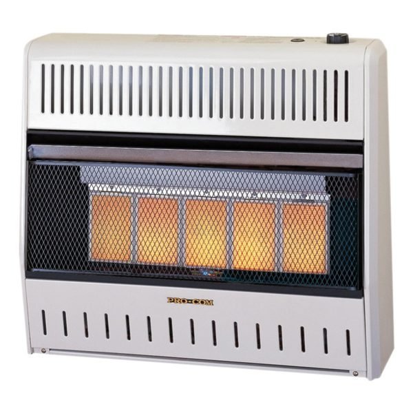 pop-product-371-image-1.jpg ProCom Reconditioned Dual Fuel Ventless Infrared Heater – 30,000 BTU, T-Stat Control – Model# MNSD5TPA-R - Image 1