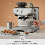 Breville Barista Express – Brushed Stainless Steel | From Beans to Espresso in Under a Minute - Image 4