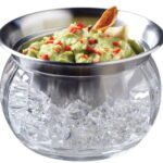 Prodyne ICED Dip-on-Ice Stainless-Steel Serving Bowl