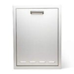 Quivira 20 Inch Rollout Propane/Trash Drawer with One Trash Can