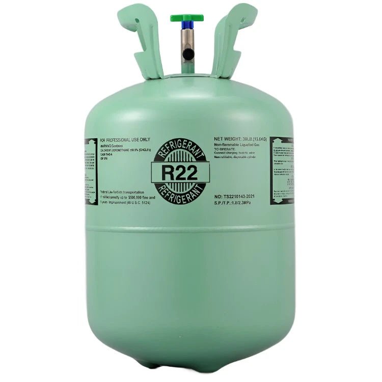 r22-30lb-tank13169252853.jpg 30lb R-22 Refrigerant, Virgin – UK Stock - Image 1