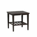 Ratana Biltmore End Table in Hessonite Garnet