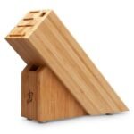 Shun 6-Slot Slimline Bamboo Knife Block