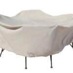 Treasure Garden Protective Cover for 48″ Round Dining Table and Chairs