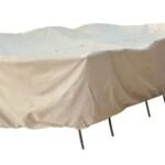 Treasure Garden Protective Cover for X-Large Oval or Rectangle Table and Chairs