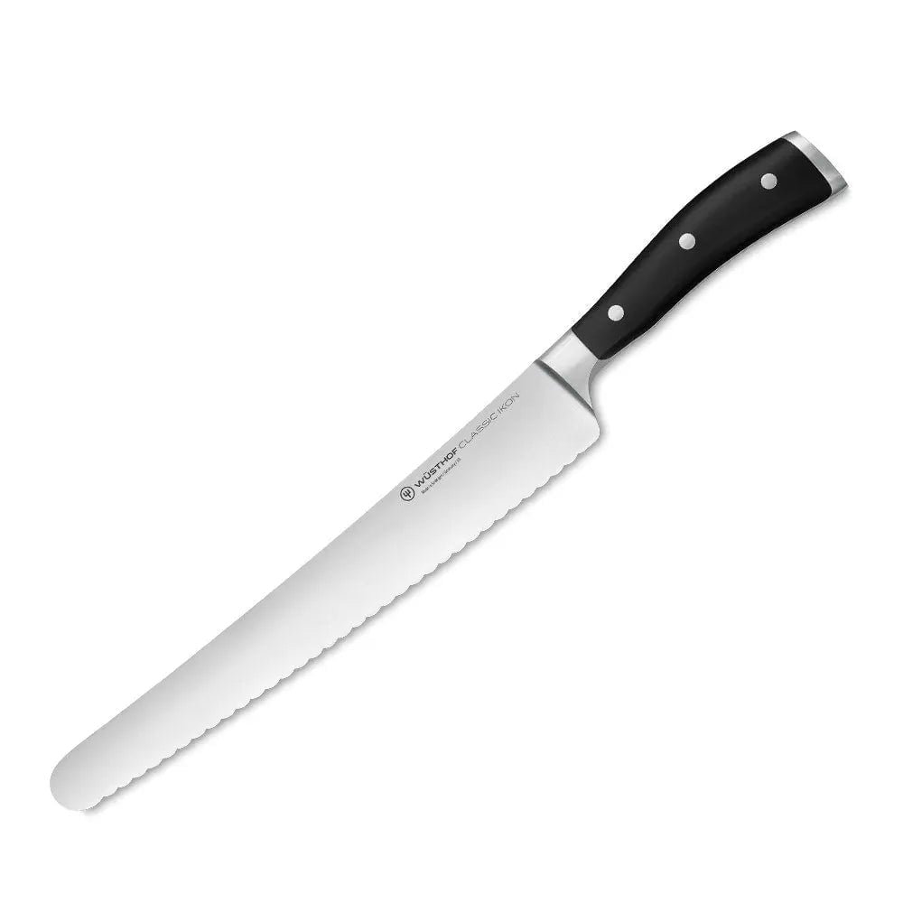 wusthof-classic-ikon-10-super-slicer-knife-kitchen-knives-55062310191381.jpg Wusthof Classic Ikon 10″ Super Slicer Knife - Image 1
