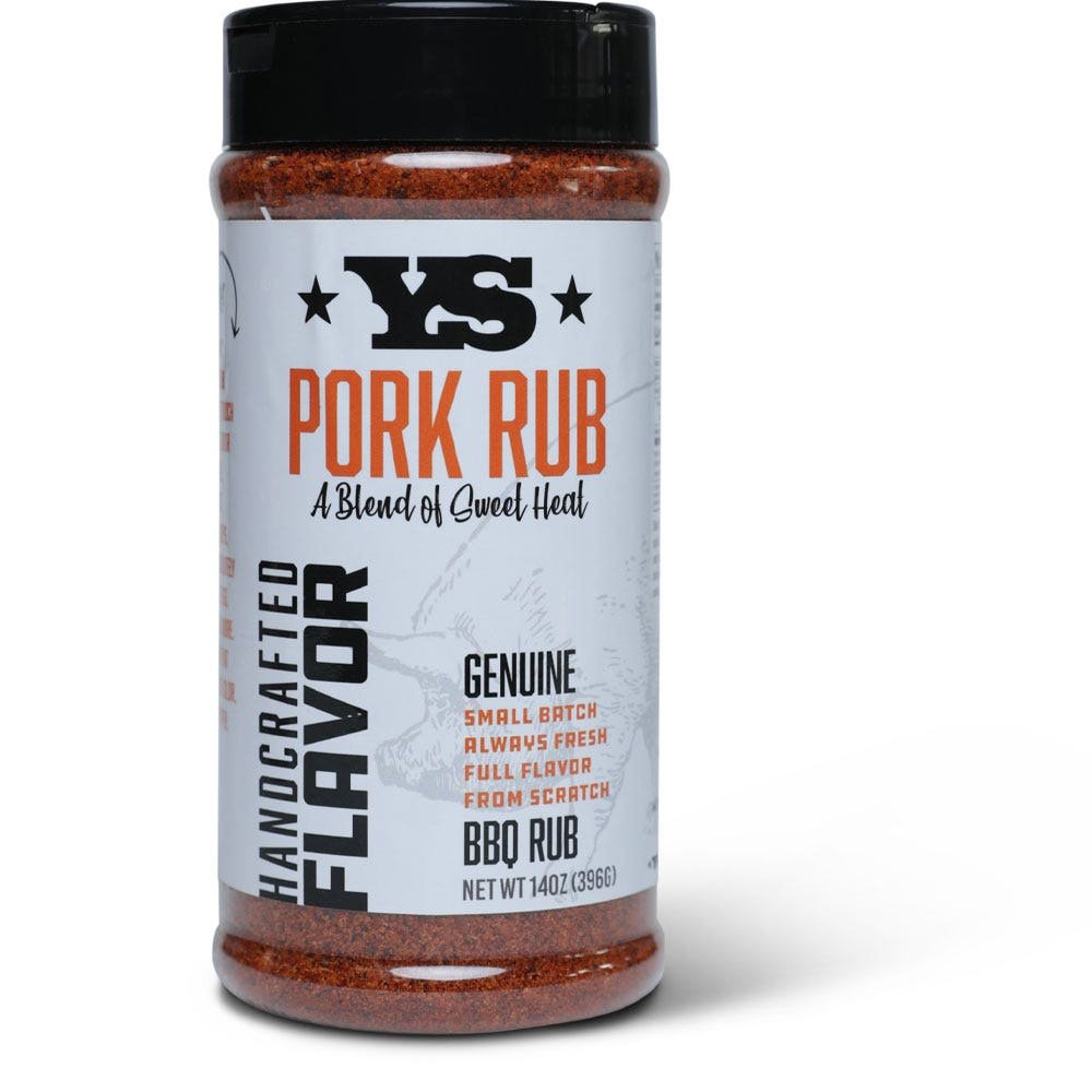yoder-smokers-pork-rub-herbs-spices-40053059289365.jpg Yoder Smokers Pork Rub – 14 oz. - Image 1